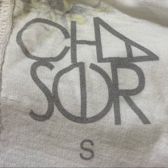 CHASER Tee Pastel Pineapple White Muscle Shirt - Picture 6 of 11